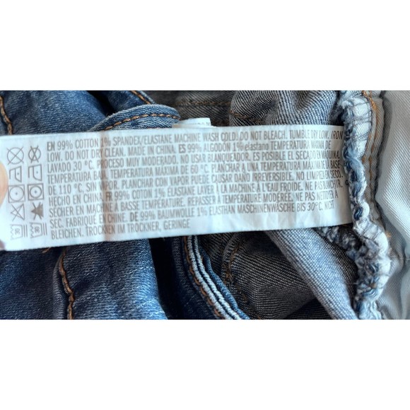 FOREVER 21 DISTRESSED ANKLE SKINNY JEANS RAW HEM ANKLE-SIZE 12 - Picture 9 of 9